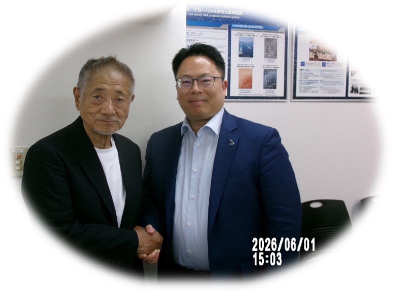 Dr. Kun-Chin Lin氏来社